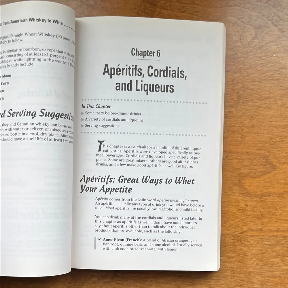 Bartending For Dummies a great book for recipes, with basic bar tools.